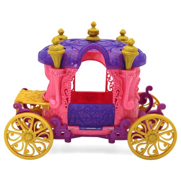 Disney Princess Little Kingdom 2013 Purple & Pink Royal Carriage Toy - Picture 1 of 5